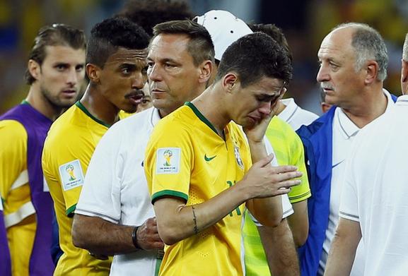 德国vs巴西7 1巴西眼泪