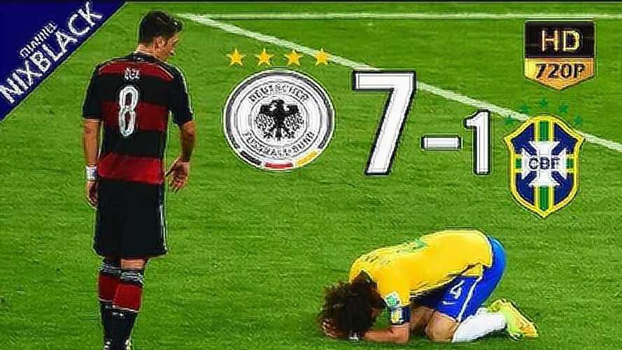 德国vs巴西7-1反应